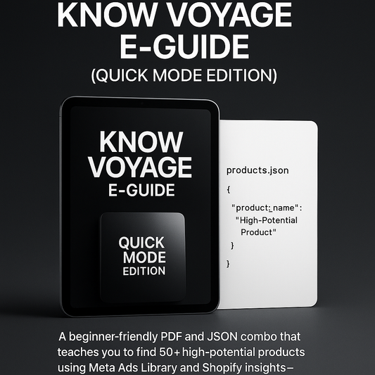 Know Voyage E-Guide (Quick Mode Edition)