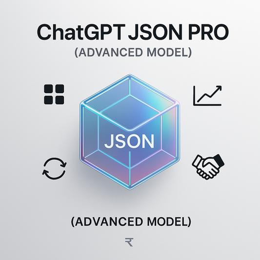 ChatGPT JSON PRO (Advanced Model)